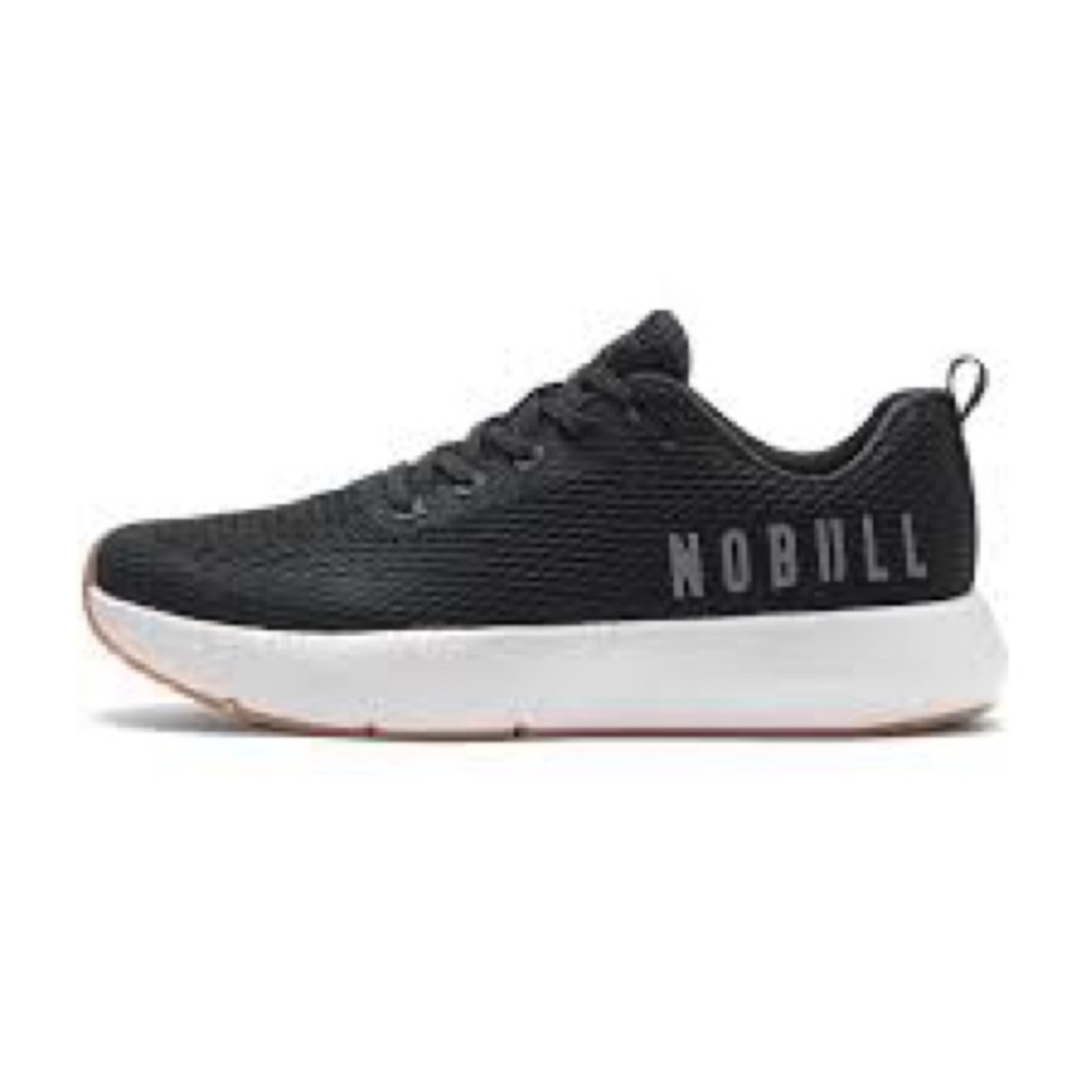NOBULL Men's Black and White Sneakers
